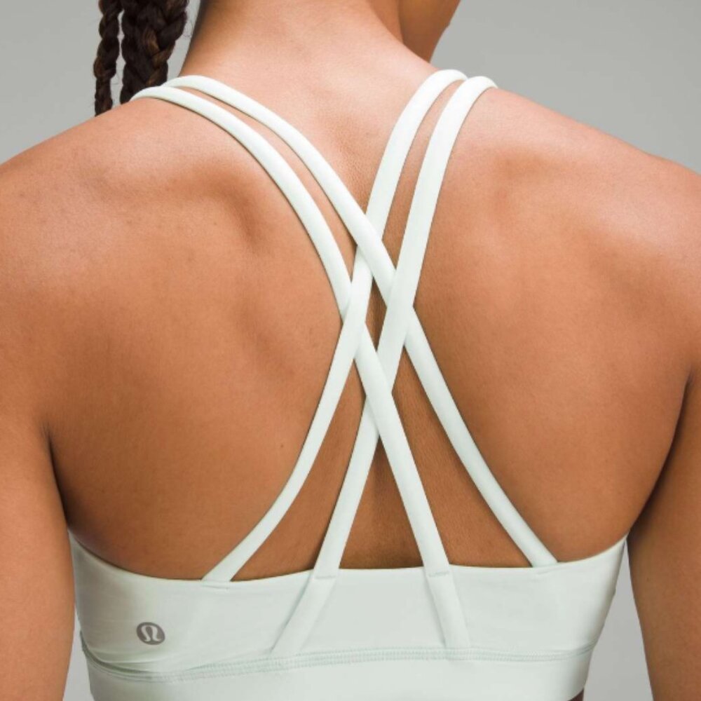 Lululemon Energy Bra Mint Moment Size 10 NWT Medium support B-D cups